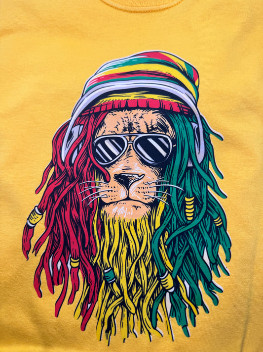 Jamaica Rasta Lion T-Shirt